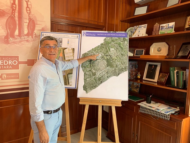 El Teniente de Alcalde de San Pedro en una imagen de archivo en una rueda de prensa